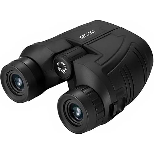 Occer 12x25 Compact Binoculars for Adults and Kids, Large Eyepiece Waterproof Binocular with Low Light Vision,High Powered Easy Focus Binoculars for Bird Watching,Outdoor Hunting,Travel,Sightseeing thumbnail 2