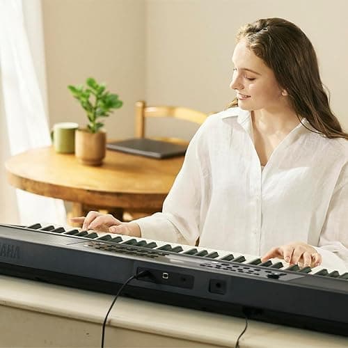 Yamaha PSR-EW320 76 Touch Sensitive Key Portable Keyboard for Beginners with Music Rest, Power Adapter thumbnail 2