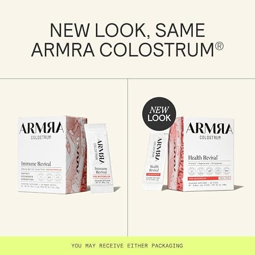ARMRA Colostrum Powder | Vine Watermelon | Gut Health & Bloating | Skin & Hair | Immunity | Keto, Gluten & Fat-Free | 30 Servings thumbnail 2