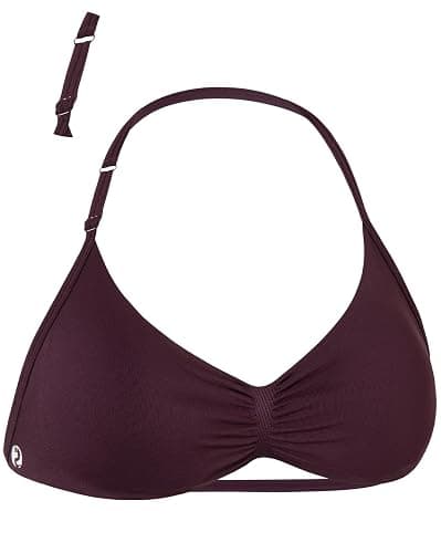 AUROLA Influence Adjustable Strappy Sports Bras for Women,Low Support Seamless Backless Padded Straps Impact Yoga Gym Bra - Image 1