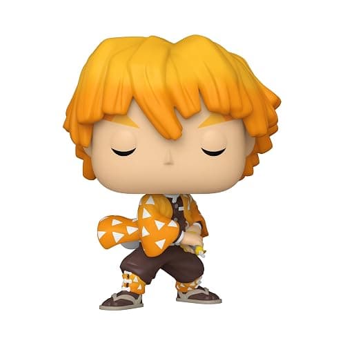 Funko POP! Animation: Demon Slayer - Zenitsu Agatsuma - Amazon Exclusive | Official Anime Merch - Collectable Vinyl Figurine for Shelf Display - Birthday Gift Idea for Fans and Collectors thumbnail 2