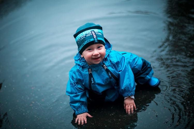 Tuffo Unisex Baby Infant Muddy Buddy Coverall, Blue, 18 Months - Blue - 18 Months - Coverall thumbnail 7