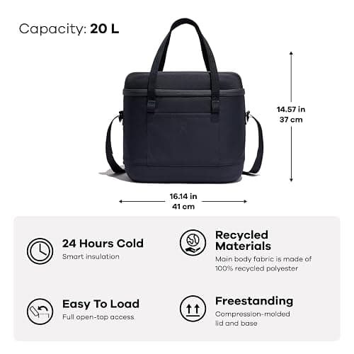 Hydro Flask Cooler Bag - Insulated Portable Soft Cooler - 20 L Capacity in Surf Blue thumbnail 3