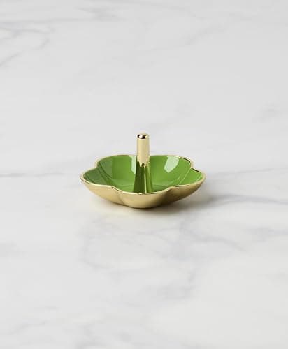 kate spade new york Make It Pop Metal Ring Dish, Green thumbnail 3