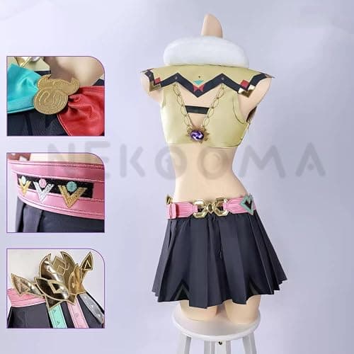 NEKOOMA Varesa Cosplay Costume Outfit Set Game Cos thumbnail 4