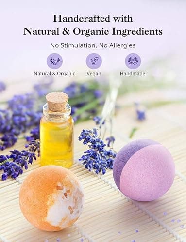 12 PCS Bubble Bath Bombs - Enjoy a Relaxing and Aromatherapy Bath with These Fizzy Bath Bombs Infused Multiple Fragrances thumbnail 7
