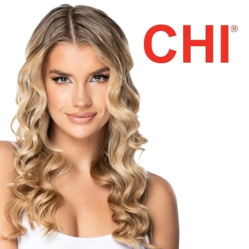 CHI Ceramic Curling Iron, Hair Curler for Smooth & Shiny Curls, Adjustable Temperature & Automatic Shut-Off, 1" Barrel, Black thumbnail 5