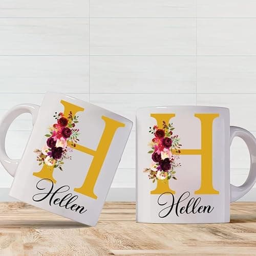 A2One Stuff Custom 11oz Floral Coffee mug thumbnail 5