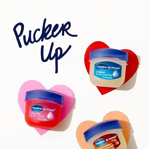 Vaseline Lip Therapy Rosy Lips 6-Pack – Moisturizing Lip Balm for Very Dry Lips in Mini Jars, 0.25 Oz Ea thumbnail 9