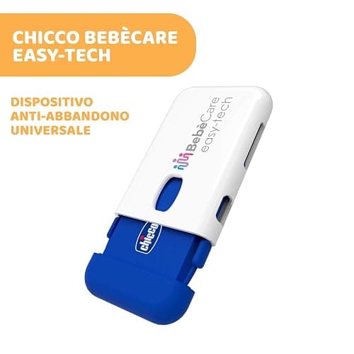 Chicco Bebècare Easy-Tech Dispositivo Anti Abbandono Universale Per Seggiolino Auto, Bianco Blu, ‎16 x 11 x 2.5 cm, 60 grammi thumbnail 2