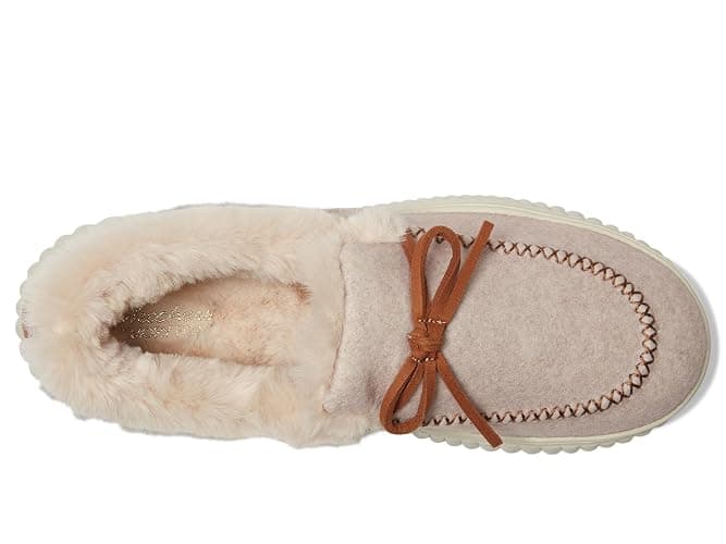 Skechers womens Cozy Ojai Women's Faux Wool Moccasin Slippers With Memory Foam thumbnail 3
