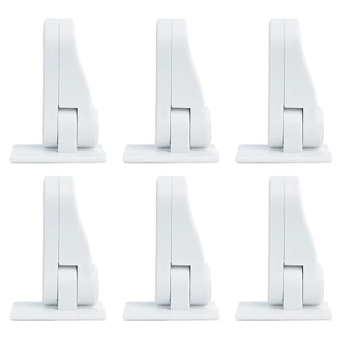 Child Proof Door Lever Lock(6 Pack) - Baby Proofing Door Handle Lock, 3M Adhesive & No DrillingNeed, Minimalist Design, Child Safety Door Handle Locks thumbnail 7