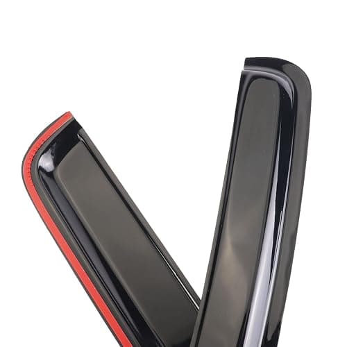 SONTIAN 4pcs Window Visors Tape-On for 2002-2008 Dodge Ram 1500, 2003-2009 Ram 2500 & 3500 with Crew/Extended Cab Sun Rain Guard Side Window Wind Deflectors thumbnail 6