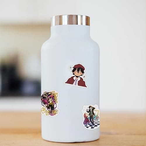 100Pcs Cartoon Bungo Stray Dogs Stickers for Water Bottles Cup Laptop Guitar Car Motorcycle Bike Skateboard Luggage Box Vinyl Waterproof Graffiti Patches JHSL thumbnail 3