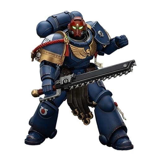 JOYTOY 1/18 Action Figure Warhammer 40,000 Ultramarines Sergeant Gadriel-Collectors Edition Collection Model Birthday Gift thumbnail 2