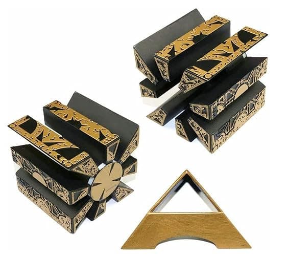 Detachable Hellraiser Puzzle Box, Cenobites Pinhead Halloween Cosplay Prop (Resin Model) thumbnail 4
