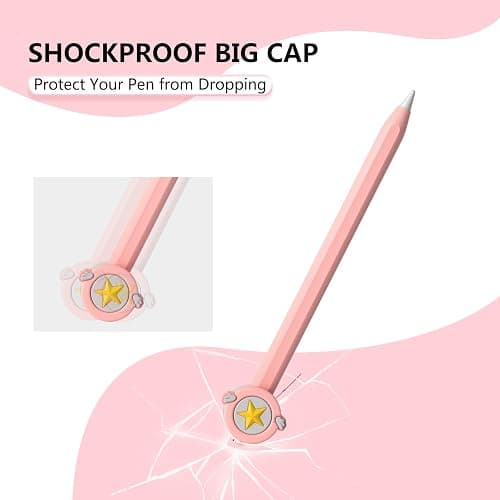 Silicone Case Compatible with Apple Pencil 2nd Generation, Pro - Cute Protective Cover Compatible with Apple Pen 2, Pencil Sleeve for ipad Pencil 2nd Gen, Shockproof Skin Accessories for iPad Pen thumbnail 4