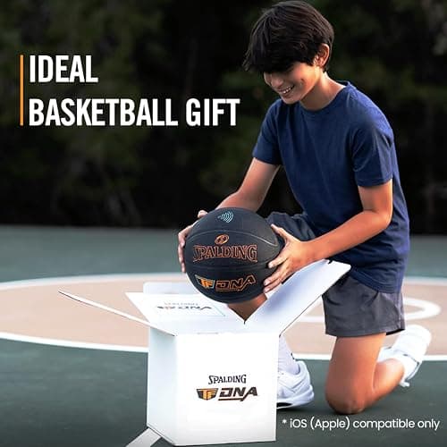Spalding TF DNA Smart Basketball + 1 Yr App Subscription Bundle I iOS Compatible Only I All Surface Material thumbnail 5