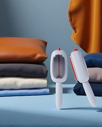 Lint and pet Hair Remover,Pet Hair Removal Glove,Clothe Hair Remover Roller,Reusable Lint Roller for Clothes,Pet Hair Remover for Clothes, Lint Brushes for Clothes(Blue) thumbnail 7