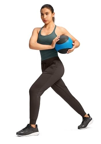 G Gradual Women's Joggers Pants with Zipper Pockets High Waisted Sweatpants Athletic Tapered Pants for Women Lounge Workout thumbnail 6