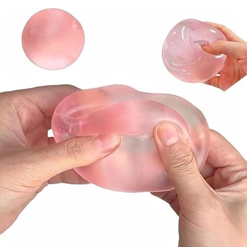 2026 New Coconut Oil Squishy Ball, Coconut Oil Stress Ball, Slow Rising Squishy, 100% Odorless, Non-Sticky, Easy to Clean, Improving Focus, Or Easing Tension During Study, Work, Or Relaxation (4pcs) thumbnail 6