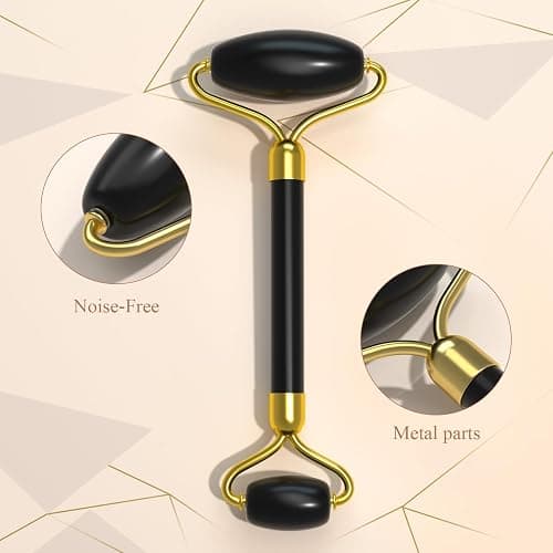 Gua Sha & Jade Roller Set for Face and Body, Facial Massage Tool, Polished Jade Self-Care Spa Gift thumbnail 6
