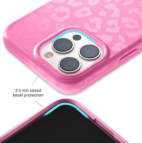VELVET CAVIAR Case for iPhone 15 Pro Max | Compatible with MagSafe | 10ft Drop Tested | Protective Designer Cases| Hot Pink Leopard thumbnail 5