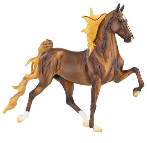 Breyer WGC Marc of Charm Saddlebred Stallion 1847, Brown, 00 - Image 1