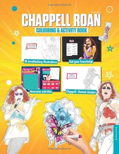Chappell Roan Coloring & Activity Book – Over 35 Fun Designs, Perfect for Fans, Relaxation, and Creative Expression: Over 35 Amazing Illustrations to Customize thumbnail 2