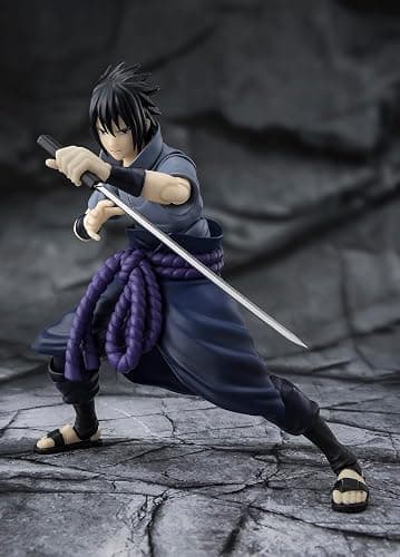 TAMASHII NATIONS - Naruto - Sasuke Uchiha -Solidary Shinobi- S.H.Figuarts Action Figure thumbnail 3