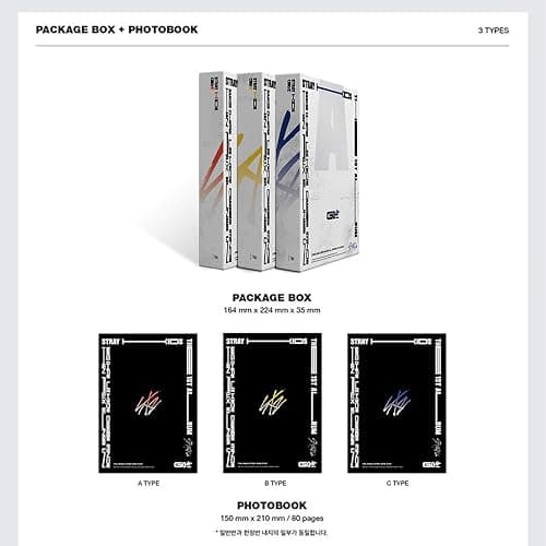 STRAY KIDS 1st Album - GO生 [ Standard ver. / B Type ] CD + Photobook + Photocards + Unit Lyric Leaflet + 4 Cut Film + Secret Card + FREE GIFT thumbnail 3