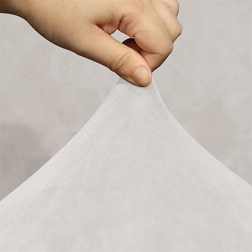 ZHUIYUAN Velvet Stretch Chair Slipcover with Arms, Elastic Chair Cover Protector for Office Computer Chair, Vanity Stool, Wingback Dining Chair for Home Kitchen Living Room thumbnail 3