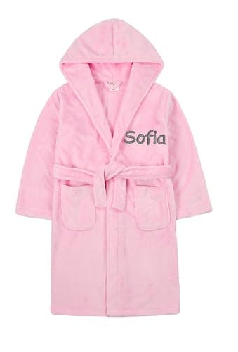 Personalised bathrobe - pink thumbnail 8