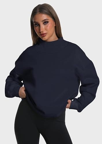 Navy Mockneck thumbnail 2
