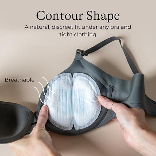 Lansinoh Stay Dry Disposable Nursing Pads, Soft and Super Absorbent Breast Pads, Breastfeeding Essentials for Moms, 200 Count thumbnail 5