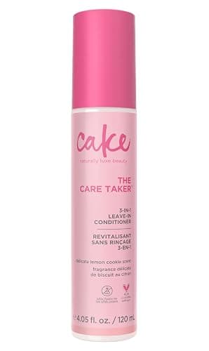 Cake Beauty 3-in-1 Leave in Conditioner, The Care Taker – Moisturizing & Softening – With Coconut Oil, Biotin, Soy & Rice Proteins – For Dry/Normal Hair Types – 4 Fl Oz / 120 mL (Packaging May Vary) - Image 1