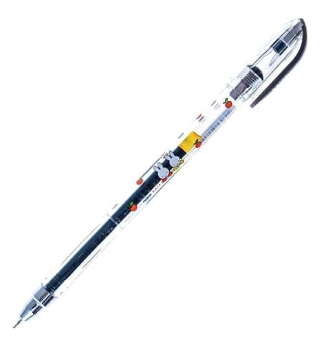 Dong-A Miffy Gel Ink Roller Ball Pens, 0.5mm, Pack of 3 (Black) thumbnail 2