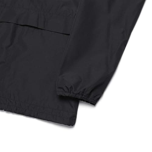 PESION Women's Waterproof Raincoat Lightweight Rain Jacket Hooded Windbreaker with Pocket for Outdoor thumbnail 7
