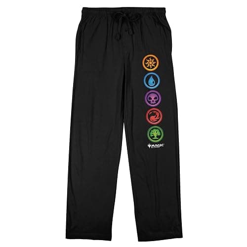 Magic The Gathering Black Sleep Pajama Pants - Image 1