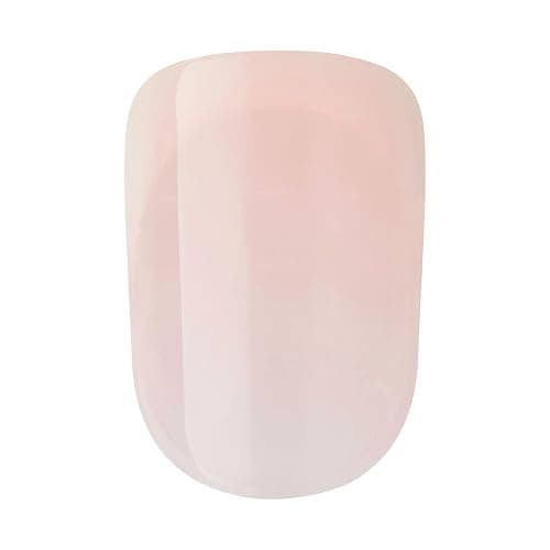 KISS imPRESS No Glue Mani Press On Nails, French, 'Heroic', Light Neutral + White Tip French, Short Size, Squoval Shape, Includes 30 Nails, Prep Pad, Instructions Sheet, 1 Manicure Stick, 1 Mini File thumbnail 7