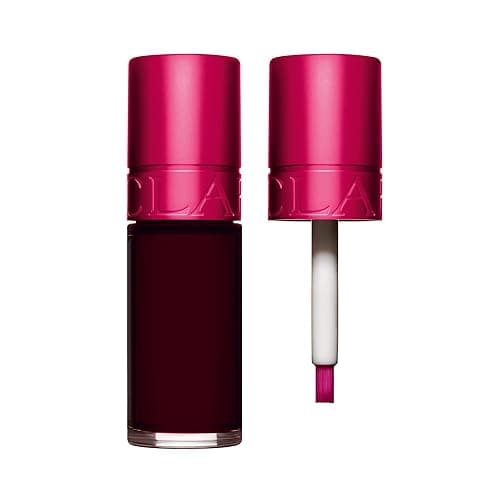 Clarins NEW Water Lip Stain | Long Lasting, Transfer-Proof, Lightweight and Kiss Proof | Buildable Matte Finish | Contains Hyaluronic Acid | 0.2 Fluid Ounces - 04 - Violet Water