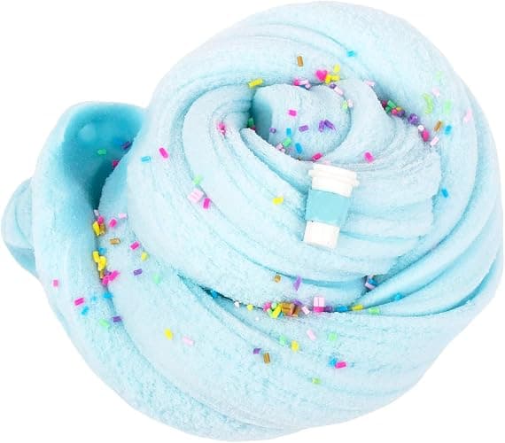 4 Pack Cloud Slime Kit, Soft and Non-Sticky Funny Slime, Stress Relief Scented Slime Toy for Kids Education, Party Gift and Birthday Gift thumbnail 3