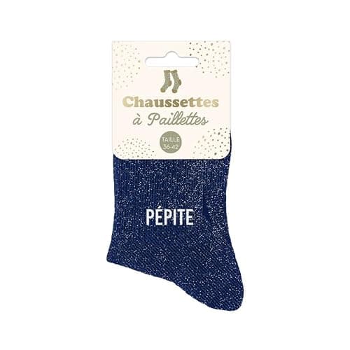 STC, Chaussettes paillettes courtes - Pépite (taille unique 36-42) thumbnail 3