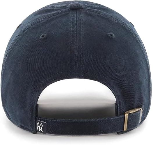 47 Brand MLB Team Color Home Primary Logo Clean Up Adjustable Baseball Cap Hat, Adult thumbnail 2