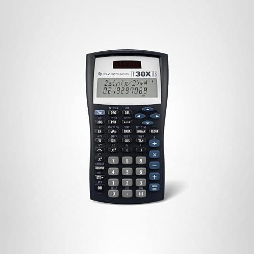 TI-30XIIS Scientific Calculator, Black thumbnail 12