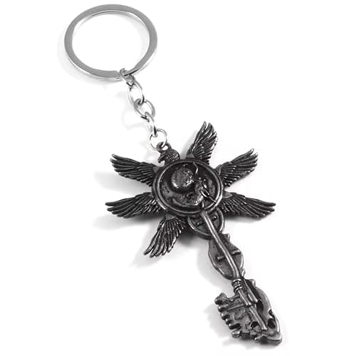retsamradassaT Horror Game Resident Theme Evil 8 Village Pendant Keychain, Standard thumbnail 3