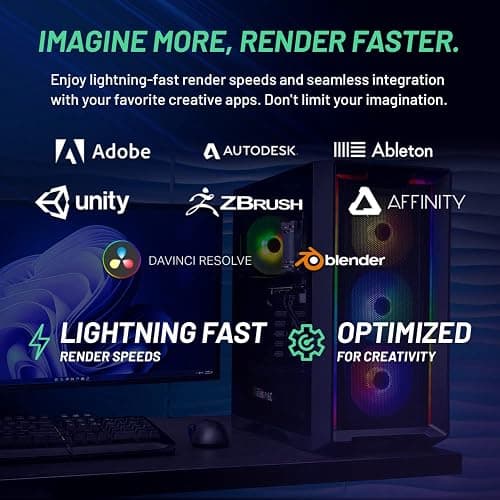 Skytech Gaming Nebula Gaming PC Desktop – Intel Core i3 12100F 3.3 GHz, NVIDIA RTX 3050, 500GB NVME SSD, 16GB DDR4 RAM 3200, 600W Gold PSU, Wi-Fi, Windows 11 Home 64-bit thumbnail 5