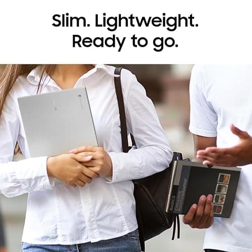 Samsung 14" Galaxy Chromebook Go Laptop PC Computer, Intel Celeron N4500 Processor, 4GB RAM, 64GB Storage, ChromeOS, XE340XDA-KA2US, Student Laptop, Silver thumbnail 5