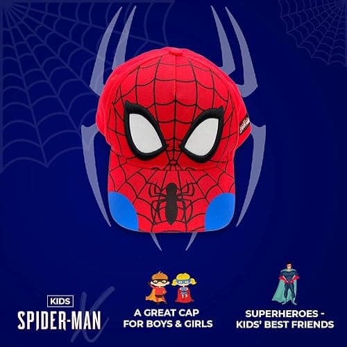 Marvel Accessory Supply Spider-Man 3D Boy Hat thumbnail 3