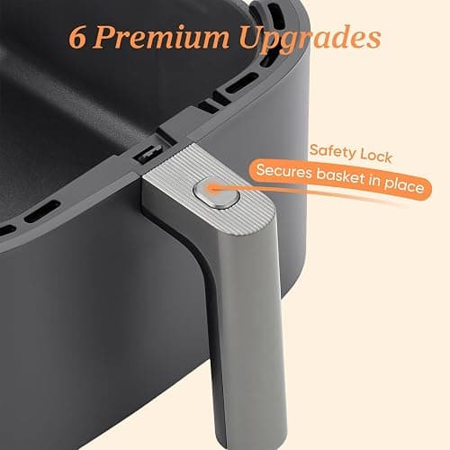 Cosori 9-in-1 TurboBlaze Air Fryer 6 Qt, Premium Ceramic Coating, 90°–450°F, Precise Heating for Even Results, Air Fry, Roast, Bake, Broil, Dry, Frozen, Proof, Reheat, Keep Warm, 120V thumbnail 9